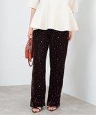 【イエナ/IENA】のCOUTURE D ADAM/クチュールドアダム Glitter PT ベロアイージーパンツ 221 人気、トレンドファッション・服の通販 founy(ファニー) ファッション Fashion レディースファッション Fashion for Women パンツ Pants & Trousers なめらか Smooth, Silky Texture インド Indian Textile グリッター Glitter, Sparkle シンプル Simple, Minimal ベロア Velour, Soft Velvet リラックス Relax, Relaxed Fit エレガント 上品 Elegant thumbnail ブラウン|ID: prp329100004678320 ipo3291000000033798162