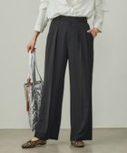 【インディヴィ/INDIVI】の【着る日傘/UVケア/接触冷感】タックワイドパンツ 人気、トレンドファッション・服の通販 founy(ファニー) ファッション Fashion レディースファッション Fashion for Women パンツ Pants & Trousers レイングッズ・傘・晴雨兼用傘 Umbrellas & Rain Gear ヴィンテージ Vintage Style 10月号 October Issue シンプル Simple, Minimal ジャケット Jacket, Outerwear ストレッチ Stretch, Stretchy Fabric セットアップ Set-Up, Coordinated Outfit ダブル Double, Double-Breasted ポケット Pocket, Pocket Detail 日傘 Parasol, UV Umbrella thumbnail ブラック|ID: prp329100004678330 ipo3291000000033798246