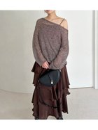 【スナイデル/SNIDEL】の【WEB限定カラーあり】シアーモヘヤルーズプルオーバー BRW[058]|ID:prp329100004678339