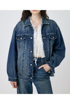 【マウジー/moussy】のOVERDYE デニムジャケット 人気、トレンドファッション・服の通販 founy(ファニー) ファッション Fashion レディースファッション Fashion for Women アウター Coat / Outerwear Collection レディースジャケット・軽アウター Jackets デニムジャケット / カジュアルアウター Denim Jackets クラッシュ Distressed, Crashed Style ジャケット Jacket, Outerwear セットアップ Set-Up, Coordinated Outfit ダメージ Distressed, Destroyed デニム Denim, Jeans Material 人気 Popular, Best Seller 再入荷 Restock / Back in Stock おすすめ Recommended / Our Picks thumbnail BLU|ID: prp329100004678341 ipo3291000000033798307
