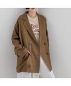 【ローリーズファーム/LOWRYS FARM】のラナテックダブルジャケット ベージュ|ID:prp329100004678344