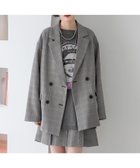 【ローリーズファーム/LOWRYS FARM】のラナテックダブルジャケット グレー|ID: prp329100004678344 ipo3291000000034614600