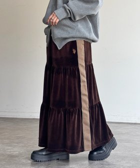 【シーピーシーエム/CPCM】の【U.S. POLO ASSN. 】ティアードスカート 人気、トレンドファッション・服の通販 founy(ファニー) ファッション Fashion レディースファッション Fashion for Women スカート Skirts ティアードスカート Tiered Skirts イタリア Italy 腕時計 Wristwatch コレクション Collection, Seasonal Line ジャケット Jacket, Outerwear スニーカー Sneakers, Trainers ティアードスカート Tiered Skirt, Flounced Skirt デニム Denim, Jeans Material メンズ Men's, Menswear 楽ちん Easy Fit, Comfortable |ID:prp329100004678420