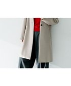 【アンタイトル/UNTITLED】の【ゆったり/軽やか】カシミヤ混ノーカラーコート ベージュ|ID: prp329100004678423 ipo3291000000035196582