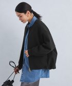 【ユナイテッドアローズ/UNITED ARROWS】のダンボール ジップ ブルゾン BLACK|ID: prp329100004678467 ipo3291000000033798911