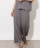 【ミッシェルクラン/MICHEL KLEIN】のセットアップ対応 サテンワイドパンツ 人気、トレンドファッション・服の通販 founy(ファニー) ファッション Fashion レディースファッション Fashion for Women セットアップ Matching Sets レディースパンツ・ボトムス Pants & Trousers / Bottoms ヴィンテージ Vintage Style 洗える Machine Washable ギャザー Gathered, Ruffled サテン Satin, Glossy Fabric サマー Summer, Summer Style シンプル Simple, Minimal ストレッチ Stretch, Stretchy Fabric セットアップ Set-Up, Coordinated Outfit ポケット Pocket, Pocket Detail リラックス Relax, Relaxed Fit ワイド Wide, Wide Fit おすすめ Recommended / Our Picks thumbnail ブラウン|ID: prp329100004678495 ipo3291000000033799073
