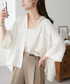 【ディスコート/Discoat】の【新色追加!/WEB限定】ビッグシャツ アイボリー|ID: prp329100004678510 ipo3291000000033799133
