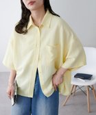 【ディスコート/Discoat】の【新色追加!/WEB限定】ビッグシャツ イエロー|ID: prp329100004678510 ipo3291000000033799137