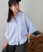 【ディスコート/Discoat】の【新色追加!/WEB限定】ビッグシャツ ブルー|ID: prp329100004678510 ipo3291000000033799142