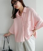 【ディスコート/Discoat】の【新色追加!/WEB限定】ビッグシャツ ピンク|ID: prp329100004678510 ipo3291000000033799146