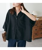 【ディスコート/Discoat】の【新色追加!/WEB限定】ビッグシャツ ブラック|ID: prp329100004678510 ipo3291000000033799152