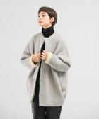 【アーバンリサーチ ロッソ/URBAN RESEARCH ROSSO】のELENDEEK CN RACCOON MIX WCD 人気、トレンドファッション・服の通販 founy(ファニー) ファッション Fashion レディースファッション Fashion for Women トップス・カットソー Cut & Sew Tops 2024年 2024 2024-2025秋冬・A/W Autumn/Winter 2024–25 AW24–25 冬 Winter / This Winter ダブル Double, Double-Breasted フェイス Face, Facial Design エレガント 上品 Elegant A/W・秋冬 Autumn/Winter thumbnail LGRY|ID: prp329100004678532 ipo3291000000033799246