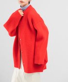 【アーバンリサーチ ロッソ/URBAN RESEARCH ROSSO】のELENDEEK CN RACCOON MIX WCD 人気、トレンドファッション・服の通販 founy(ファニー) ファッション Fashion レディースファッション Fashion for Women トップス・カットソー Cut & Sew Tops 2024年 2024 2024-2025秋冬・A/W Autumn/Winter 2024–25 AW24–25 冬 Winter / This Winter ダブル Double, Double-Breasted フェイス Face, Facial Design エレガント 上品 Elegant A/W・秋冬 Autumn/Winter thumbnail RED|ID: prp329100004678532 ipo3291000000033799250