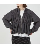 【アバハウスマヴィ/abahouse mavie】の【WEB Domani掲載】シアーシャーリングブルゾン 人気、トレンドファッション・服の通販 founy(ファニー) ファッション Fashion レディースファッション Fashion for Women アウター Coat / Outerwear Collection ブルゾンジャケット・スポーティアウター Blouson Jackets おすすめ Recommended / Our Picks シアー Sheer, See-Through シャーリング Shirring, Ruched バランス Balance, Style Balance ボトム Bottoms, Lower Wear エレガント 上品 Elegant 夏 Summer 羽織 Haori, Light Jacket 雑誌 Magazine, Fashion Magazine thumbnail チャコールグレー|ID: prp329100004678561 ipo3291000000033799383