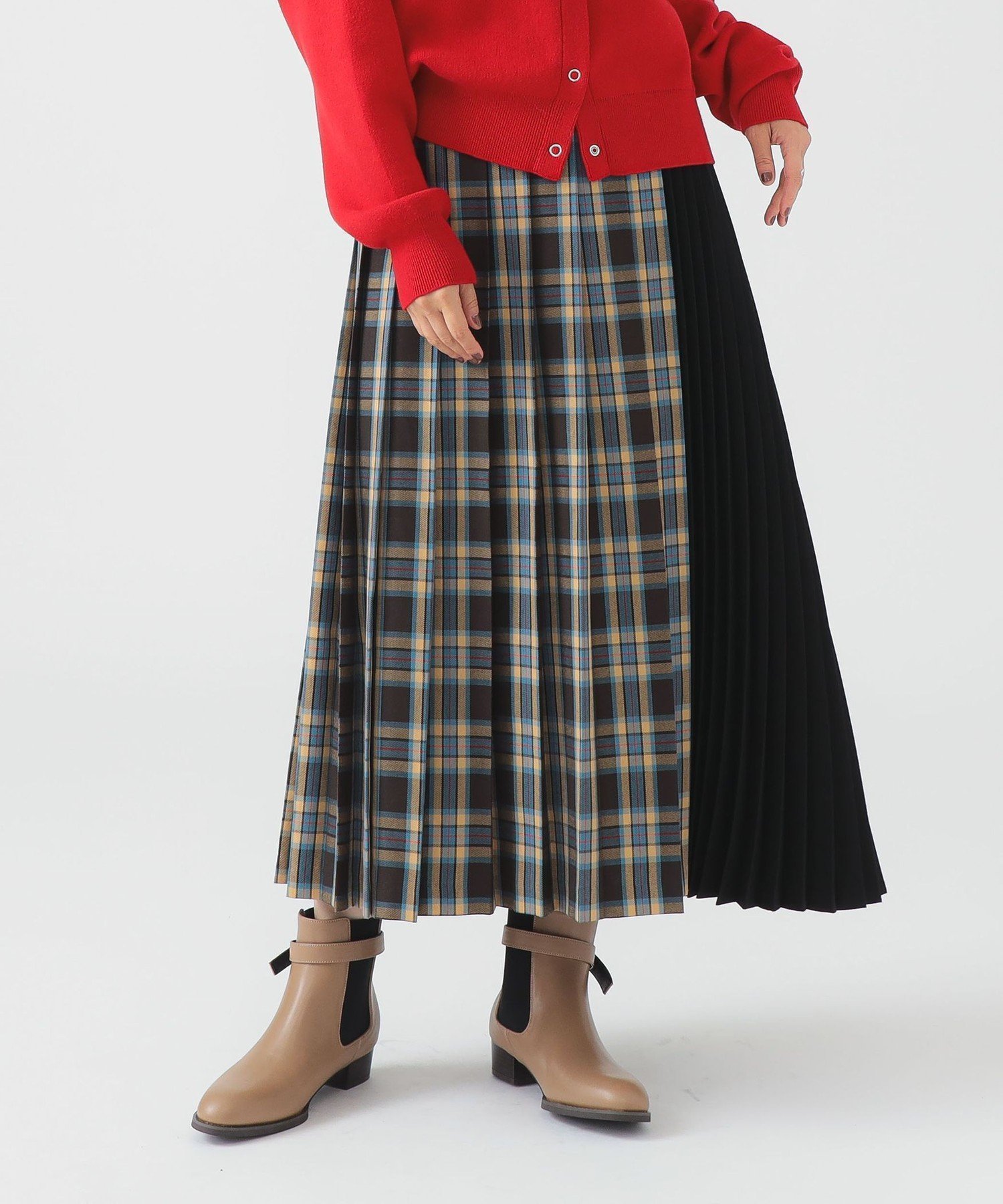 【ビーミングライフストアバイビームス/B:MING LIFE STORE by BEAMS】のアソート プリーツ スカート(S~M) 25AW 秋冬 ロングシーズン 人気、トレンドファッション・服の通販 founy(ファニー) 　ファッション　Fashion　レディースファッション　Fashion for Women　スカート　Skirts　プリーツスカート / 上品フェミニンスタイル　Pleated Skirts　2025年　2025　2025-2026秋冬・A/W　Autumn/Winter 2025–26 AW25–26　おすすめ　Recommended / Our Picks　チェック　Check, Plaid, Tartan　プリーツ　Pleats, Pleated　ロング　Long, Long-Length　A/W・秋冬　Autumn/Winter　 other-1|ID: prp329100004678591 ipo3291000000033799488