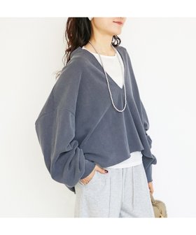 【ルクールブラン/le.coeur blanc】のヴィンテージ裏毛ショートプルオーバー 人気、トレンドファッション・服の通販 founy(ファニー) ファッション Fashion レディースファッション Fashion for Women トップス・カットソー Cut & Sew Tops カジュアルプルオーバー・ニットトップス Pullovers & Knit Tops / Casual Pullovers おすすめ Recommended / Our Picks ショート Short, Short Length スウェット / スエット Sweatshirt, Sweatwear タンク Tank Top, Sleeveless Top ヴィンテージ Vintage Style |ID:prp329100004678671