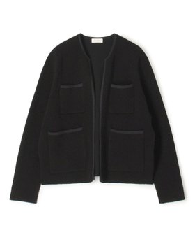 【トゥモローランド/TOMORROWLAND】のウールナイロンブークレー フロントオープンカーディガン 人気、トレンドファッション・服の通販 founy(ファニー) ファッション Fashion レディースファッション Fashion for Women トップス・カットソー Cut & Sew Tops カーディガン・羽織り Layered Style Cardigans おすすめ Recommended / Our Picks カーディガン Cardigan, Knitwear ジャケット Jacket, Outerwear デニム Denim, Jeans Material バランス Balance, Style Balance フロント Front, Front Design ポケット Pocket, Pocket Detail モダン Modern, Contemporary |ID:prp329100004678702