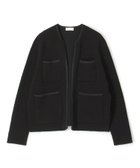 【トゥモローランド/TOMORROWLAND】のウールナイロンブークレー フロントオープンカーディガン 人気、トレンドファッション・服の通販 founy(ファニー) ファッション Fashion レディースファッション Fashion for Women トップス・カットソー Cut & Sew Tops カーディガン・羽織り Layered Style Cardigans おすすめ Recommended / Our Picks カーディガン Cardigan, Knitwear ジャケット Jacket, Outerwear デニム Denim, Jeans Material バランス Balance, Style Balance フロント Front, Front Design ポケット Pocket, Pocket Detail モダン Modern, Contemporary thumbnail 19 ブラック|ID: prp329100004678702 ipo3291000000034437376