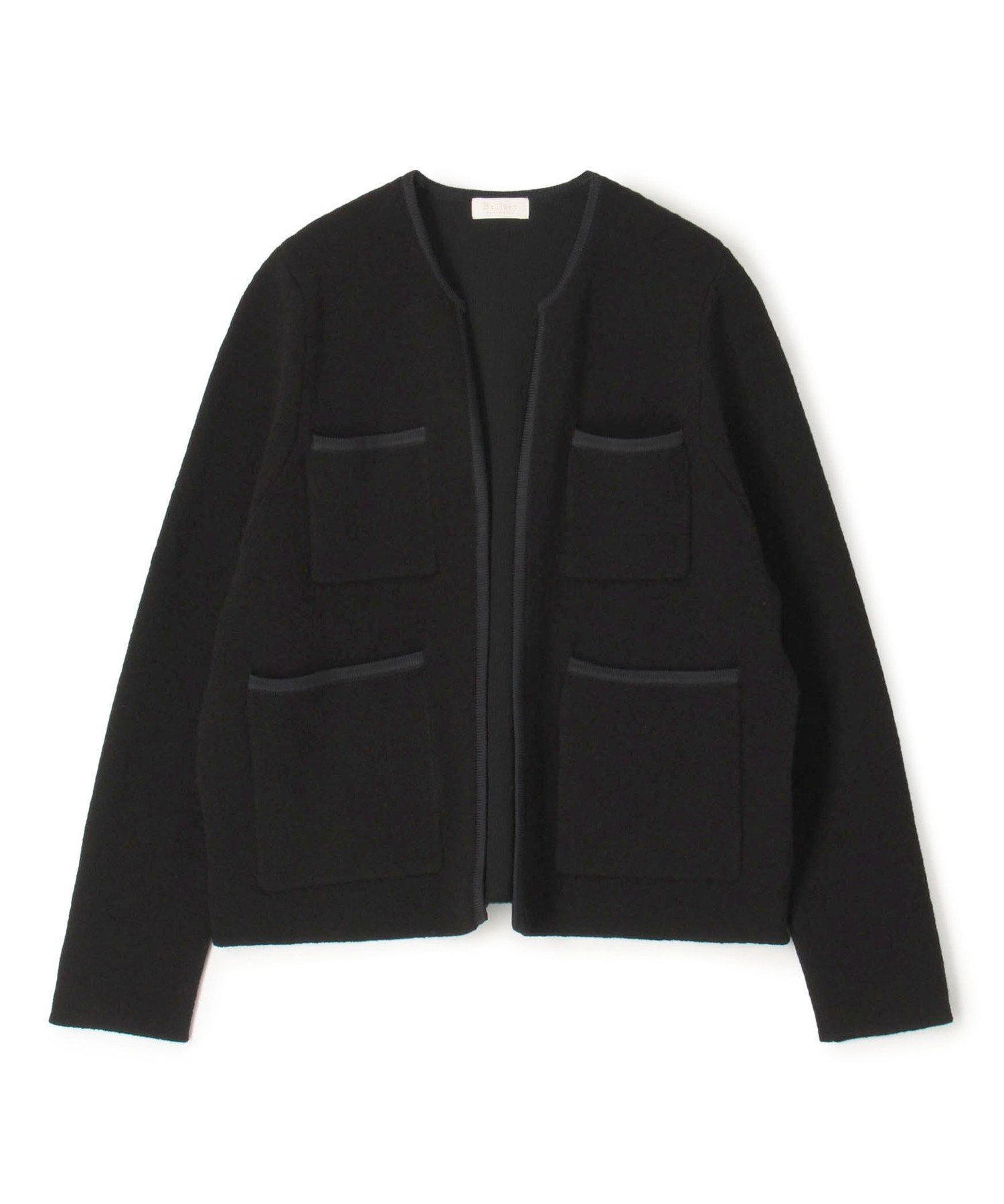 【トゥモローランド/TOMORROWLAND】のウールナイロンブークレー フロントオープンカーディガン インテリア・キッズ・メンズ・レディースファッション・服の通販 founy(ファニー) ファッション Fashion レディースファッション Fashion for Women トップス・カットソー Cut & Sew Tops カーディガン・羽織り Layered Style Cardigans おすすめ Recommended / Our Picks カーディガン Cardigan, Knitwear ジャケット Jacket, Outerwear デニム Denim, Jeans Material バランス Balance, Style Balance フロント Front, Front Design ポケット Pocket, Pocket Detail モダン Modern, Contemporary 19 ブラック|ID: prp329100004678702 ipo3291000000034437376