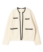 【トゥモローランド/TOMORROWLAND】のウールナイロンブークレー フロントオープンカーディガン 人気、トレンドファッション・服の通販 founy(ファニー) ファッション Fashion レディースファッション Fashion for Women トップス・カットソー Cut & Sew Tops カーディガン・羽織り Layered Style Cardigans おすすめ Recommended / Our Picks カーディガン Cardigan, Knitwear ジャケット Jacket, Outerwear デニム Denim, Jeans Material バランス Balance, Style Balance フロント Front, Front Design ポケット Pocket, Pocket Detail モダン Modern, Contemporary thumbnail 11 ホワイト|ID: prp329100004678702 ipo3291000000034437377