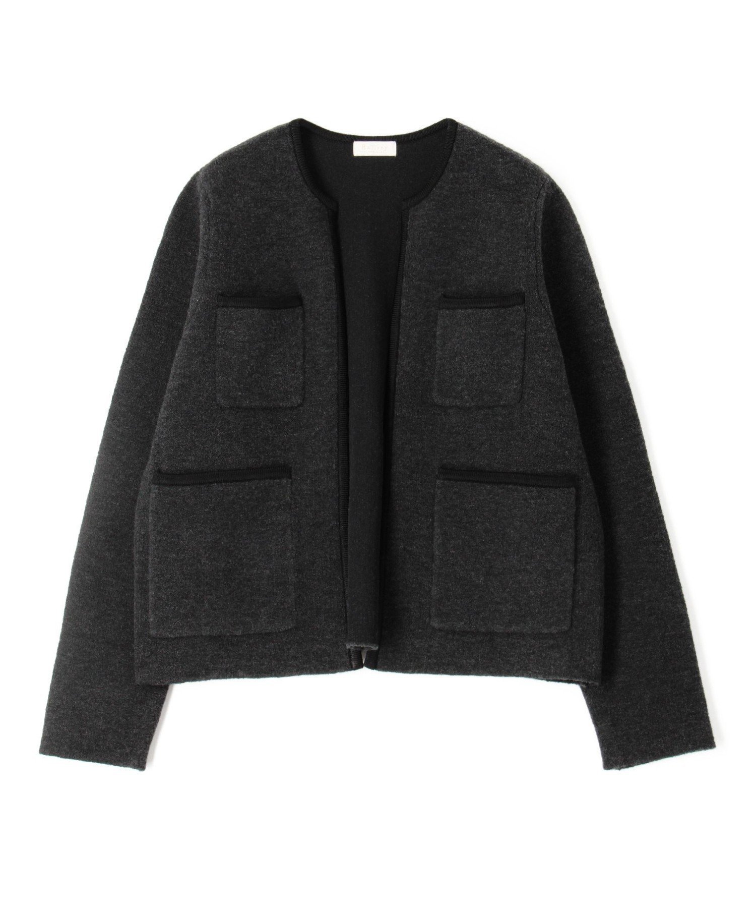 【トゥモローランド/TOMORROWLAND】のウールナイロンブークレー フロントオープンカーディガン インテリア・キッズ・メンズ・レディースファッション・服の通販 founy(ファニー) ファッション Fashion レディースファッション Fashion for Women トップス・カットソー Cut & Sew Tops カーディガン・羽織り Layered Style Cardigans おすすめ Recommended / Our Picks カーディガン Cardigan, Knitwear ジャケット Jacket, Outerwear デニム Denim, Jeans Material バランス Balance, Style Balance フロント Front, Front Design ポケット Pocket, Pocket Detail モダン Modern, Contemporary 17 チャコールグレー|ID: prp329100004678702 ipo3291000000034437378