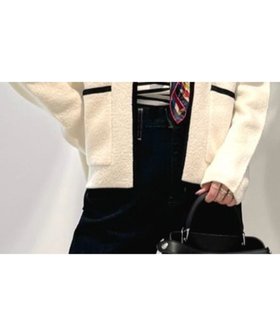 【トゥモローランド/TOMORROWLAND】のウールナイロンブークレー フロントオープンカーディガン 人気、トレンドファッション・服の通販 founy(ファニー) ファッション Fashion レディースファッション Fashion for Women トップス・カットソー Cut & Sew Tops カーディガン・羽織り Layered Style Cardigans おすすめ Recommended / Our Picks カーディガン Cardigan, Knitwear ジャケット Jacket, Outerwear デニム Denim, Jeans Material バランス Balance, Style Balance フロント Front, Front Design ポケット Pocket, Pocket Detail モダン Modern, Contemporary |ID:prp329100004678702