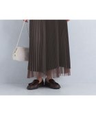 【ユナイテッドアローズ/UNITED ARROWS】のsize SHORT/TALLあり 2WAY チュール プリーツ スカート MD.BROWN|ID: prp329100004678703 ipo3291000000034577765