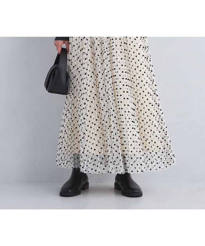 【ユナイテッドアローズ/UNITED ARROWS】のsize SHORT/TALLあり 2WAY チュール ドット プリーツ スカート インテリア・キッズ・メンズ・レディースファッション・服の通販 founy(ファニー) https://founy.com/ ファッション Fashion レディースファッション Fashion for Women スカート Skirts プリーツスカート / 上品フェミニンスタイル Pleated Skirts ウェーブ Wavy Pattern チュール Tulip, Tulip Motif ドット Polka Dot, Dot Pattern プリーツ Pleats, Pleated |ID: prp329100004678707 ipo3291000000033800016