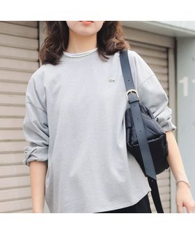 【ビーミングライフストアバイビームス/B:MING LIFE STORE by BEAMS】の【別注】LACOSTE / ロングスリーブ クルーネック Tシャツ 25AW 秋冬 ロングシーズン ロンT 着回し カジュアル 人気、トレンドファッション・服の通販 founy(ファニー) ファッション Fashion レディースファッション Fashion for Women トップス・カットソー Cut & Sew Tops シャツ・ブラウス・オフィスカジュアル Elegant Blouses & Button-Ups ロングTシャツ・Tシャツ Longline T-Shirts & Tees インナー Innerwear 秋 Autumn カーディガン Cardigan, Knitwear シンプル Simple, Minimal ジャケット Jacket, Outerwear スウェット / スエット Sweatshirt, Sweatwear スポーツ Sports, Activewear スリーブ Sleeve, Long Sleeve / Short Sleeve チェック Check, Plaid, Tartan デニム Denim, Jeans Material 定番 Standard, Basic Item ネップ Nepp, Slub Yarn 人気 Popular, Best Seller ハイネック High Neck, Mock Neck バランス Balance, Style Balance ビッグ Big, Oversized フィット Fit, Slim Fit フェイク Faux, Fake フォルム Silhouette, Form フランス France, French プリーツ Pleats, Pleated ベスト Vest, Waistcoat ポケット Pocket, Pocket Detail ポロシャツ Polo Shirt, Collared Tee 別注 Limited Edition, Custom Order |ID:prp329100004678710