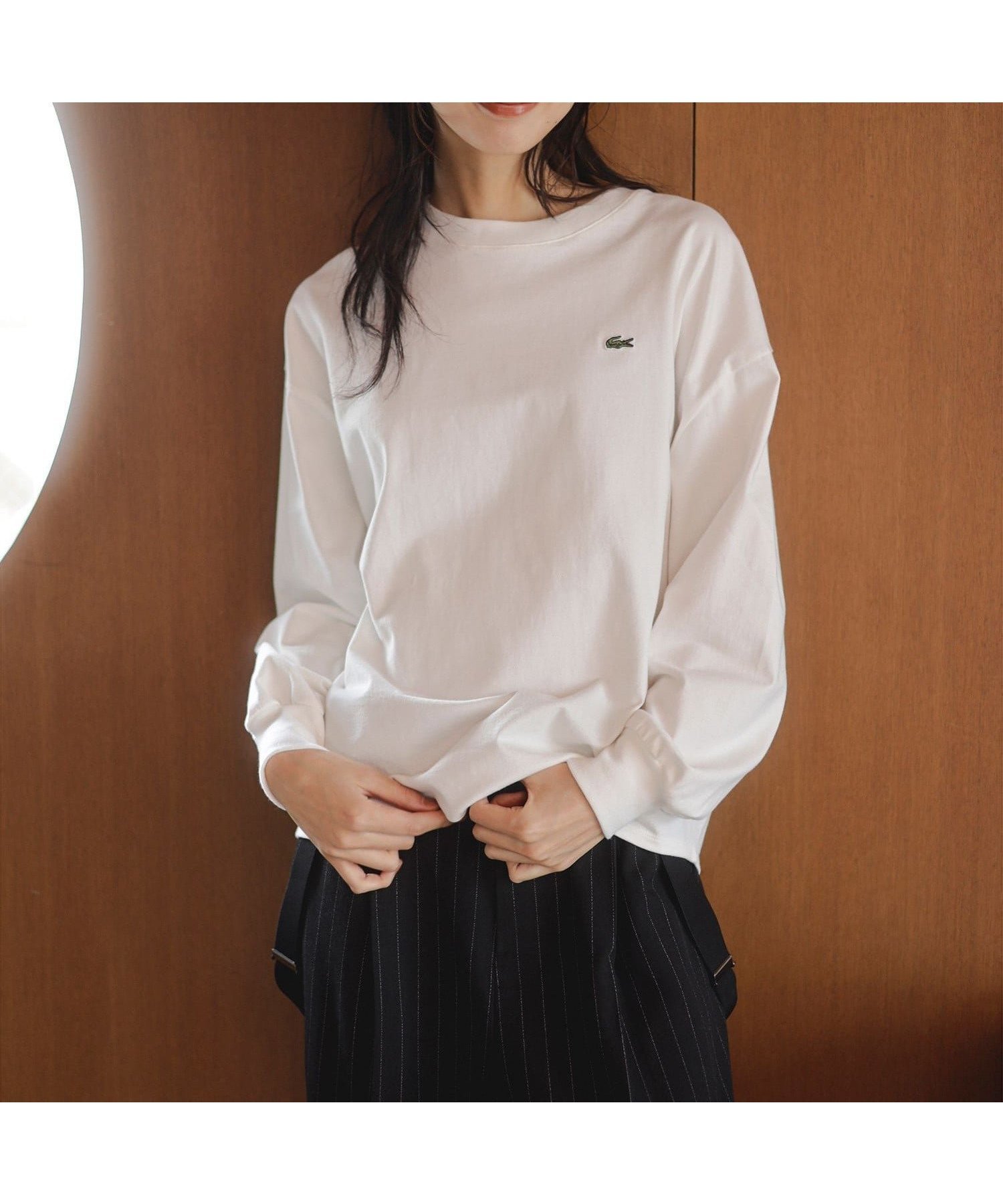 【ビーミングライフストアバイビームス/B:MING LIFE STORE by BEAMS】の【10/30新規値下げ】【ビームスの百名品】【別注】LACOSTE / ロングスリーブ クルーネック Tシャツ 25AW 秋冬 ロングシーズン ロンT 着回し カジュアル 人気、トレンドファッション・服の通販 founy(ファニー) ファッション Fashion レディースファッション Fashion for Women トップス・カットソー Cut & Sew Tops シャツ・ブラウス・オフィスカジュアル Elegant Blouses & Button-Ups ロングTシャツ・Tシャツ Longline T-Shirts & Tees インナー Innerwear カーディガン Cardigan, Knitwear シンプル Simple, Minimal ジャケット Jacket, Outerwear スポーツ Sports, Activewear スリーブ Sleeve, Long Sleeve / Short Sleeve 定番 Standard, Basic Item 人気 Popular, Best Seller バランス Balance, Style Balance フィット Fit, Slim Fit フランス France, French ポロシャツ Polo Shirt, Collared Tee 別注 Limited Edition, Custom Order ロング Long, Long-Length ワンポイント One Point, Statement Accent A/W・秋冬 Autumn/Winter 再入荷 Restock / Back in Stock おすすめ Recommended / Our Picks 2025年 2025 2025-2026秋冬・A/W Autumn/Winter 2025–26 AW25–26 other-1|ID: prp329100004678710 ipo3291000000034776042