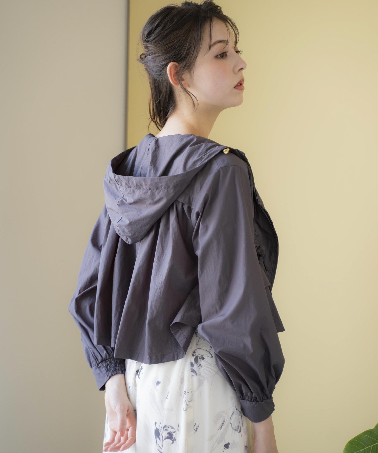【ノエラ/Noela】のドロストワッシャーマウンテンパーカー インテリア・キッズ・メンズ・レディースファッション・服の通販 founy(ファニー) 　ファッション　Fashion　レディースファッション　Fashion for Women　トップス・カットソー　Cut & Sew Tops　レディースパーカー・カジュアルフーディー　Casual Hoodies & Sweatshirts　ポケット　Pocket, Pocket Detail　チャコールグレー|ID: prp329100004678742 ipo3291000000033800215