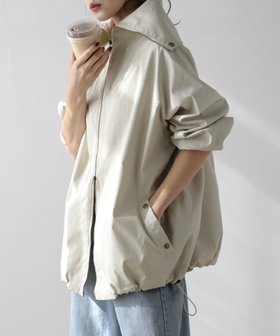 【ラジュール/Lajour】のハイスタンドマウンテンパーカー 人気、トレンドファッション・服の通販 founy(ファニー) ファッション Fashion レディースファッション Fashion for Women トップス・カットソー Cut & Sew Tops レディースパーカー・カジュアルフーディー Casual Hoodies & Sweatshirts シンプル Simple, Minimal スタンド Stand Collar, Upright Stand ドローコード Drawcord, Drawstring Cord パーカー Hoodie, Parka |ID:prp329100004678750