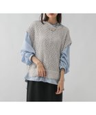 【グローバルワーク/GLOBAL WORK】の透かしベスト*シャツ長袖/578010 グレー*ブルーシャツ15|ID: prp329100004678769 ipo3291000000034245267
