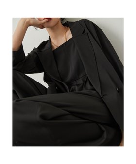【ビーフラット/bflat】のプラクティカルセットアップ 2点セット ストライプ ジャケット パンツドレス 人気、トレンドファッション・服の通販 founy(ファニー) ファッション Fashion レディースファッション Fashion for Women アウター Coat / Outerwear Collection レディースジャケット・軽アウター Jackets セットアップ Matching Sets レディースパンツ・ボトムス Pants & Trousers / Bottoms オケージョン Occasion Wear ジャケット Jacket, Outerwear ストライプ Stripe, Striped Pattern チェーン Chain, Chain Strap ドレス Dress, One-Piece ネックレス Necklace, Pendant Necklace ポケット Pocket, Pocket Detail ワイド Wide, Wide Fit おすすめ Recommended / Our Picks 結婚式 Wedding 披露宴 Wedding Reception 二次会 After Party |ID:prp329100004678795