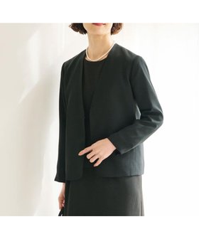 【エルーラ/Elura】の2025ceremony お悔やみVネックジャケット WEB限定 /249234 人気、トレンドファッション・服の通販 founy(ファニー) ファッション Fashion レディースファッション Fashion for Women アウター Coat / Outerwear Collection レディースジャケット・軽アウター Jackets ジャケット Jacket, Outerwear セレモニー Ceremony バランス Balance, Style Balance パターン Pattern, Design Print フォーマル Formal, Dressy エレガント 上品 Elegant 羽織 Haori, Light Jacket ビジネス 仕事 通勤 Business / Work / Commuting |ID:prp329100004678821
