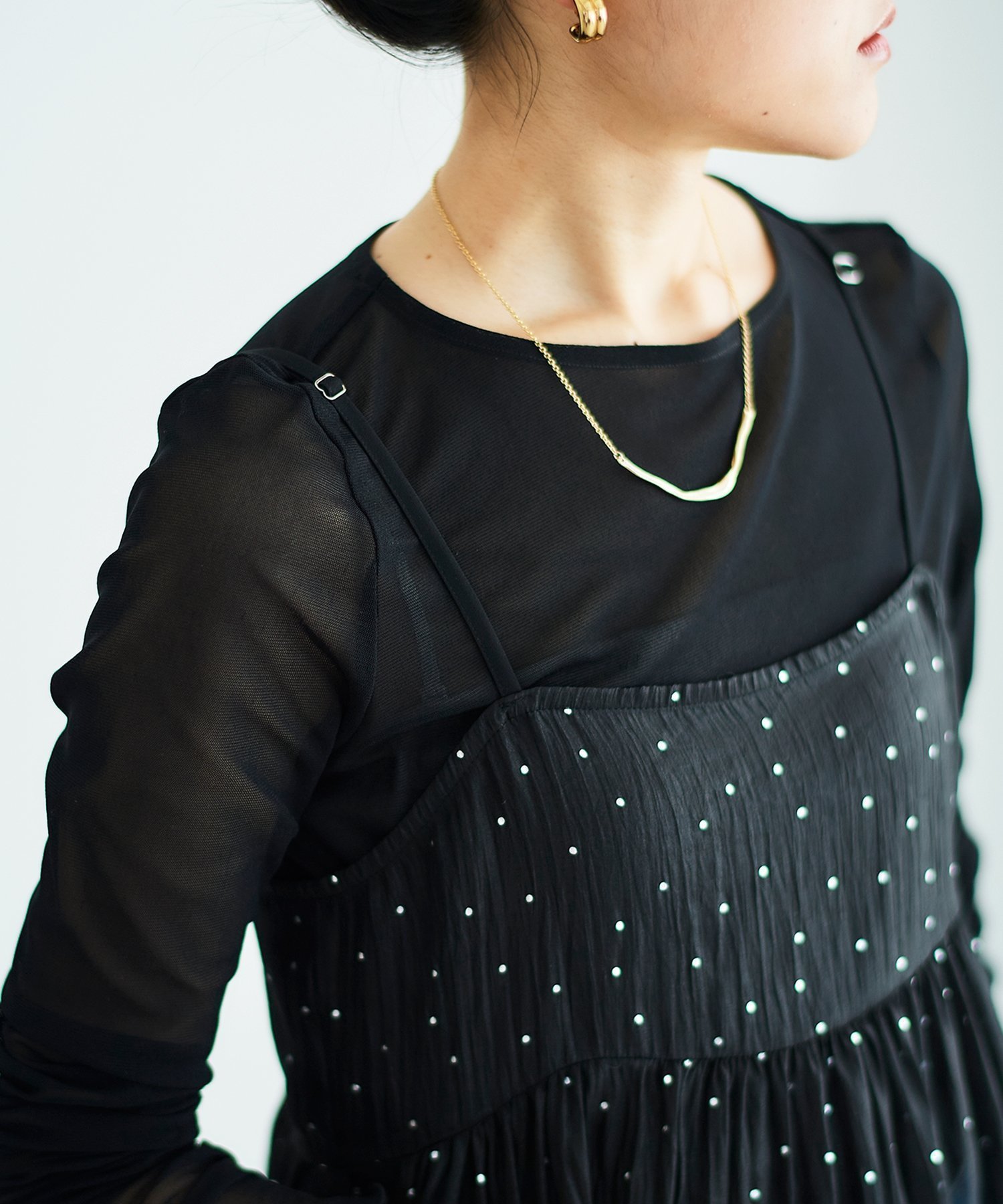 【ルクールブラン/le.coeur blanc】の薄手で着心地抜群!新色登場 シアークルーネックプルオーバー インテリア・キッズ・メンズ・レディースファッション・服の通販 founy(ファニー) ファッション Fashion レディースファッション Fashion for Women トップス・カットソー Cut & Sew Tops カジュアルプルオーバー・ニットトップス Pullovers & Knit Tops / Casual Pullovers インナー Innerwear ウェーブ Wavy Pattern シアー Sheer, See-Through ストレート Straight, Straight Cut チュール Tulip, Tulip Motif トレンド Trend, Trending Now フィット Fit, Slim Fit ブラック|ID: prp329100004678830 ipo3291000000034874585