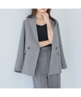 【アンデミュウ/Andemiu】のライトテーラードジャケット 人気、トレンドファッション・服の通販 founy(ファニー) ファッション Fashion レディースファッション Fashion for Women アウター Coat / Outerwear Collection レディースジャケット・軽アウター Jackets テーラードジャケット / 通勤・きれいめスタイル Tailored Jackets & Blazers おすすめ Recommended / Our Picks ジャケット Jacket, Outerwear セットアップ Set-Up, Coordinated Outfit ビジネス 仕事 通勤 Business / Work / Commuting 夏 Summer |ID:prp329100004678837