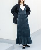 【ケービーエフ/KBF / URBAN RESEARCH】のマジョリカプリーツキャミワンピース CHARCOAL|ID: prp329100004678893 ipo3291000000033801183