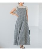 【ミスティ ウーマン/mysty woman】の【WEB限定】アソート柄キャミワンピース ギンガム|ID: prp329100004678895 ipo3291000000033801193
