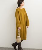 【アーバンリサーチ ドアーズ/URBAN RESEARCH DOORS】の畦ミディ丈ニットワンピース MASTARD|ID: prp329100004678908 ipo3291000000033801263