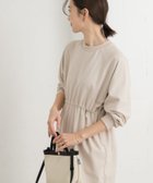 【アーバンリサーチ ドアーズ/URBAN RESEARCH DOORS】のミニ裏毛ドロストワンピース L.BEIGE|ID: prp329100004678924 ipo3291000000033801330
