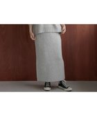 【サニーレーベル/Sonny Label / URBAN RESEARCH】のトップス*スカートニットセットアップ 人気、トレンドファッション・服の通販 founy(ファニー) ファッション Fashion レディースファッション Fashion for Women セットアップ Matching Sets レディーストップス・ブラウス Tops & Blouses / Assorted Women's Tops スカート・ミニ/ミディ/マキシ Skirts / Mini, Midi & Maxi Skirts 2024年 2024 2024-2025秋冬・A/W Autumn/Winter 2024–25 AW24–25 冬 Winter / This Winter スウェット / スエット Sweatshirt, Sweatwear セットアップ Set-Up, Coordinated Outfit デニム Denim, Jeans Material ワイドリブ Wide Rib, Wide Ribbed Knit エレガント 上品 Elegant 人気 Popular, Best Seller A/W・秋冬 Autumn/Winter thumbnail グレー|ID: prp329100004678927 ipo3291000000033801359