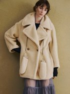 【フレイ アイディー/FRAY I.D】のECOPELボアミドルコート 人気、トレンドファッション・服の通販 founy(ファニー) ファッション Fashion レディースファッション Fashion for Women アウター Coat / Outerwear Collection コート・ロングコート・ピーコート Long Coats, Peacoats & More 今季 This Season, Current Season スタイリッシュ Stylish, Fashionable スマート Smart, Elegant トレンド Trend, Trending Now パターン Pattern, Design Print フランス France, French ミドル Middle Length, Mid Height ラグジュアリー Luxury, Elegant リアル Real, Realistic リュクス Luxury, Elegant, High-End, Chic エレガント 上品 Elegant thumbnail IVR[003]|ID: prp329100004678989 ipo3291000000034436469