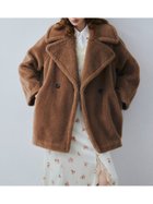 【フレイ アイディー/FRAY I.D】のECOPELボアミドルコート 人気、トレンドファッション・服の通販 founy(ファニー) ファッション Fashion レディースファッション Fashion for Women アウター Coat / Outerwear Collection コート・ロングコート・ピーコート Long Coats, Peacoats & More 今季 This Season, Current Season スタイリッシュ Stylish, Fashionable スマート Smart, Elegant トレンド Trend, Trending Now パターン Pattern, Design Print フランス France, French ミドル Middle Length, Mid Height ラグジュアリー Luxury, Elegant リアル Real, Realistic リュクス Luxury, Elegant, High-End, Chic エレガント 上品 Elegant thumbnail CML[038]|ID: prp329100004678989 ipo3291000000034436470