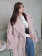 【フレイ アイディー/FRAY I.D】のECOPELボアミドルコート 人気、トレンドファッション・服の通販 founy(ファニー) ファッション Fashion レディースファッション Fashion for Women アウター Coat / Outerwear Collection コート・ロングコート・ピーコート Long Coats, Peacoats & More 今季 This Season, Current Season スタイリッシュ Stylish, Fashionable スマート Smart, Elegant トレンド Trend, Trending Now パターン Pattern, Design Print フランス France, French ミドル Middle Length, Mid Height ラグジュアリー Luxury, Elegant リアル Real, Realistic リュクス Luxury, Elegant, High-End, Chic エレガント 上品 Elegant thumbnail PNK[066]|ID: prp329100004678989 ipo3291000000034436471