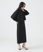 【ビーミングライフストアバイビームス/B:MING LIFE STORE by BEAMS】のカット カーディガン * ワンピース セット(S~M) 25SS きれいめ 春 着回し レイヤード ウォッシャブル BLACK|ID: prp329100004679006 ipo3291000000034000613