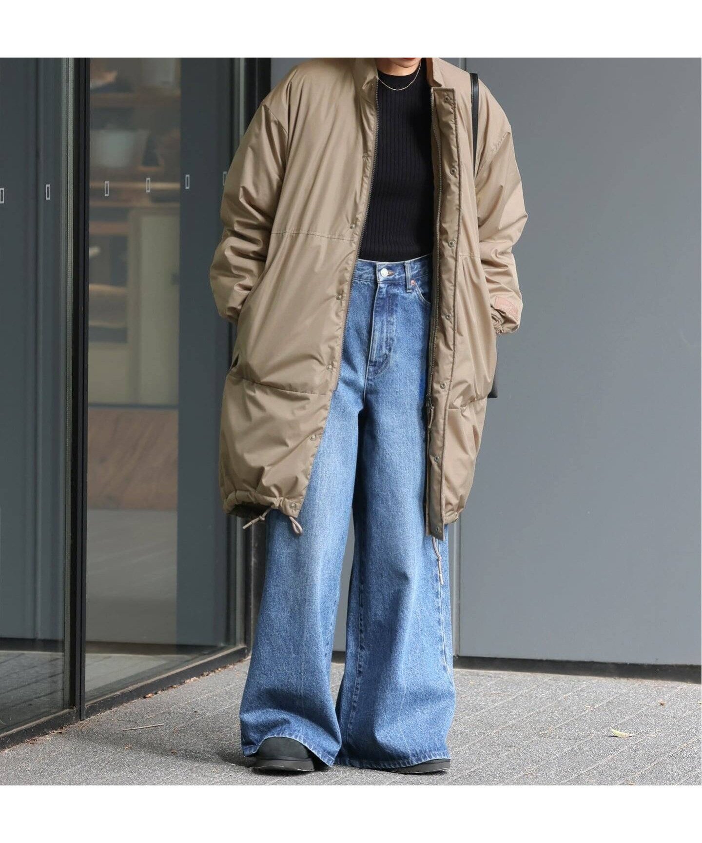 【ジャーナルスタンダード レリューム/JOURNAL STANDARD relume】の《追加 》別注 WILD THINGS*TAION*relume MONSTER PARKA ダウンジャケット インテリア・キッズ・メンズ・レディースファッション・服の通販 founy(ファニー) 　ファッション　Fashion　レディースファッション　Fashion for Women　アウター　Coat / Outerwear Collection　レディースジャケット・軽アウター　Jackets　アウトドア　Outdoor Clothing　インナー　Innerwear　カフス　Cuff Design　今季　This Season, Current Season　軽量　Lightweight, Ultra Light　ジャケット　Jacket, Outerwear　ダウン　Down, Puffer　トリプル　Triple, Three Layers　ドット　Polka Dot, Dot Pattern　ドローコード　Drawcord, Drawstring Cord　人気　Popular, Best Seller　パーカー　Hoodie, Parka　別注　Limited Edition, Custom Order　ミリタリー　Military, Army Style　リップ　Lip, Lip Motif　2025年　2025　2025-2026秋冬・A/W　Autumn/Winter 2025–26 AW25–26　ベージュ|ID: prp329100004679018 ipo3291000000033998961