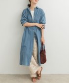 【アーバンリサーチ ドアーズ/URBAN RESEARCH DOORS】のライトコットンデニムシャツワンピース L.INDIGO|ID: prp329100004679050 ipo3291000000033801887