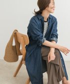 【アーバンリサーチ ドアーズ/URBAN RESEARCH DOORS】のライトコットンデニムシャツワンピース INDIGO|ID: prp329100004679050 ipo3291000000033801889