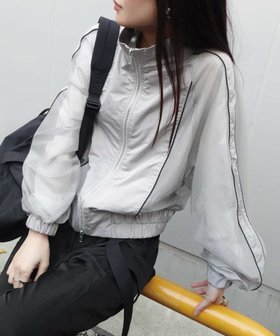 【コーナーズ/CORNERS】のメッシュショートトラックジャケット 人気、トレンドファッション・服の通販 founy(ファニー) ファッション Fashion レディースファッション Fashion for Women アウター Coat / Outerwear Collection レディースジャケット・軽アウター Jackets |ID:prp329100004679078